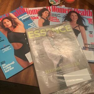Bundle womens health and essence magazine never read